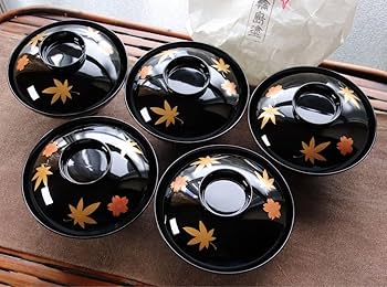 輪島塗 梅鶯蒔絵 吸物椀 五客揃 共箱 懐石道具 輪島塗 梅鶯蒔絵 吸物椀 五客揃 共箱 懐石道具 - メルカリ